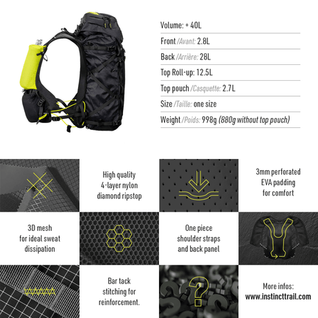 Instinct Trail | Alpi 40 L | Trail Pack | Unisex | Trail.nl