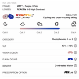 Julbo | Frequency | Reactiv 1-3 High Contrast | Trail.nl
