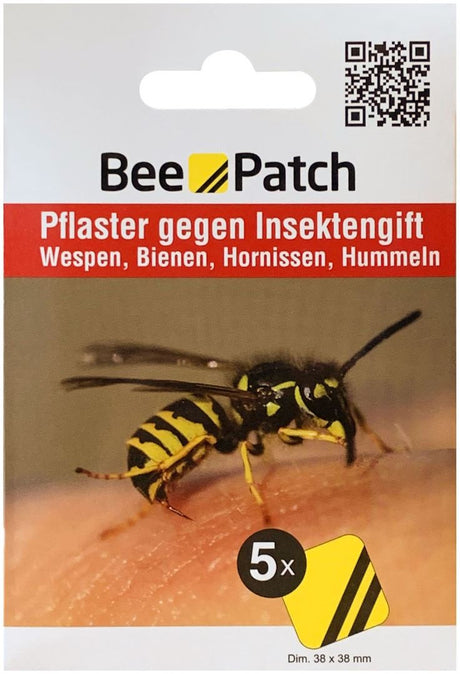 Katadyn | Bee-Patch | Antigifpleister Wespen, Bijen, Horzels, Hommels | 5 Stuks | Trail.nl