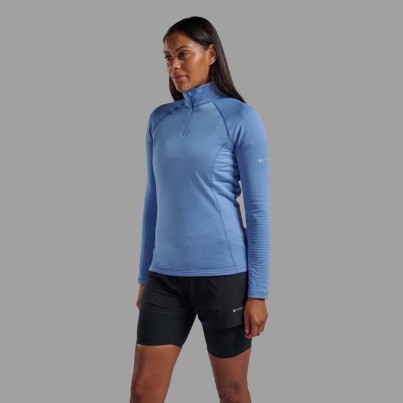 Montane | Protium Lite Pull On Sleeve | Longsleeve Midlayer | Dames - Trail.nl
