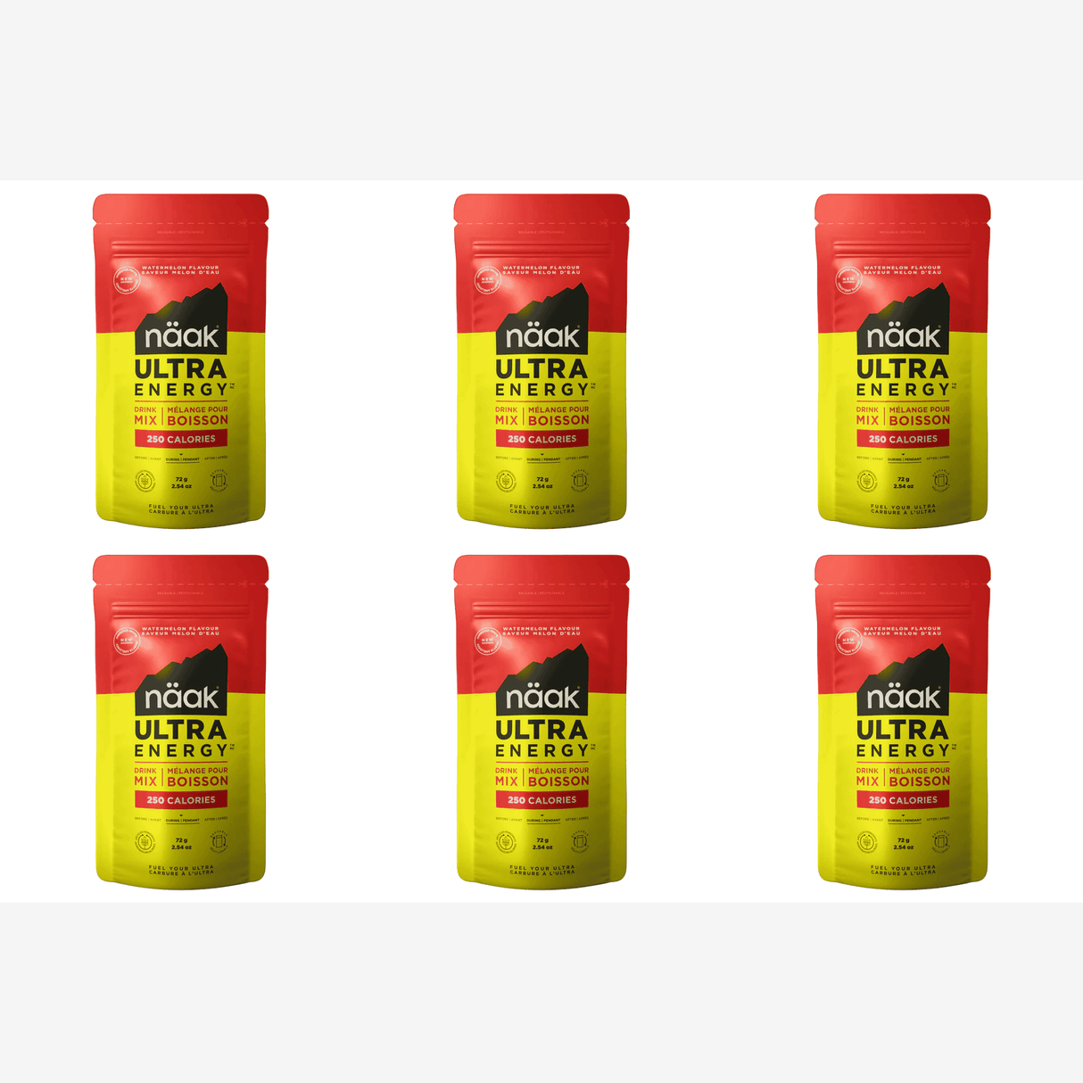 Näak | Ultra Energy Drink Mix | 55 Gram Carbs - Trail.nl