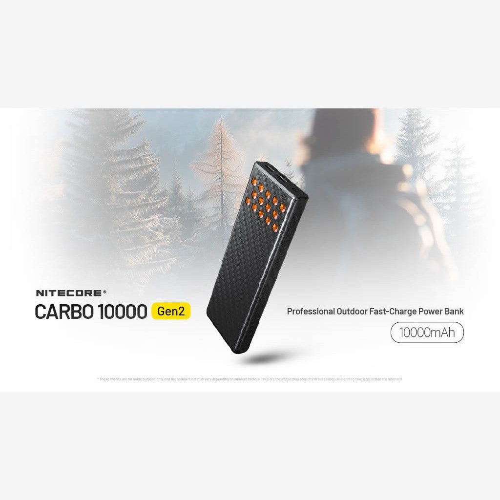 Nitecore | Carbo 10000 GEN2 | Powerbank | 10.000 - Trail.nl