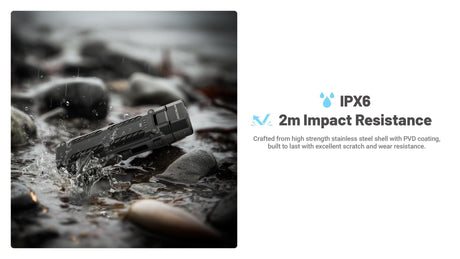 Nitecore | EDC09 | Zaklamp Oplaadbaar | 1600 Lumen - Trail.nl