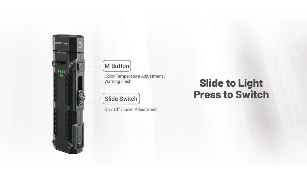 Nitecore | EDC09 | Zaklamp Oplaadbaar | 1600 Lumen - Trail.nl