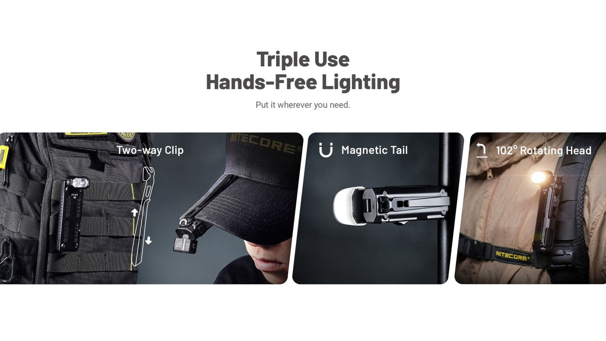 Nitecore | EDC09 | Zaklamp Oplaadbaar | 1600 Lumen - Trail.nl
