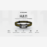 Nitecore | HA11 | Hoofdlamp | 240 Lumen | Trail.nl