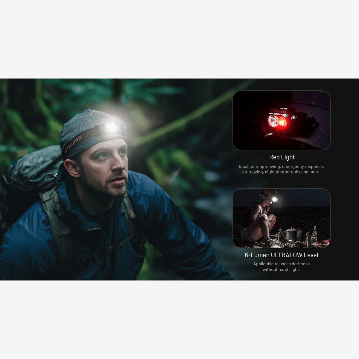 Nitecore | HA11 | Hoofdlamp | 240 Lumen | Trail.nl
