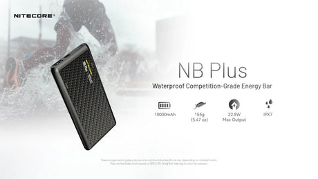 Nitecore | NB Plus | Powerbank | 10.000 | Trail.nl