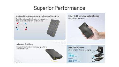Nitecore | NB20000 Gen3 | Powerbank | 20.000 | Trail.nl