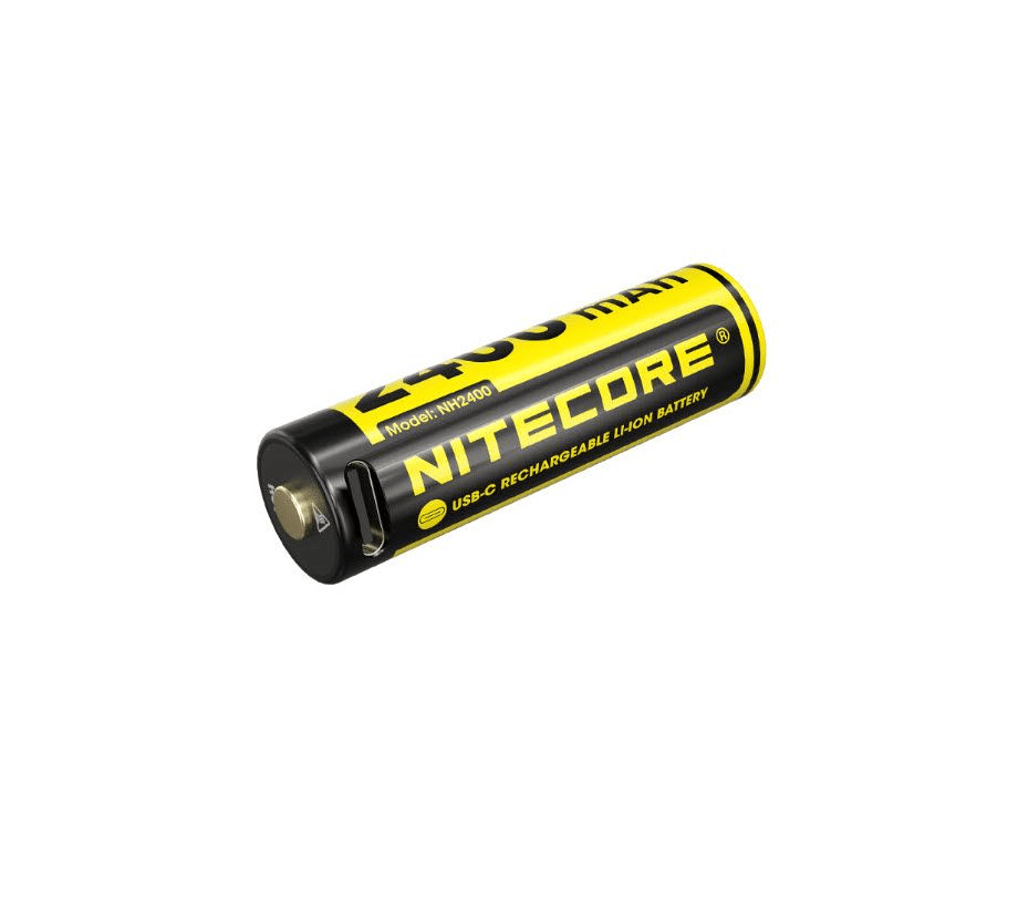 Nitecore | NH2400 Oplaadbare AA Batterijen | 4 Stuks USB - C - Trail.nl