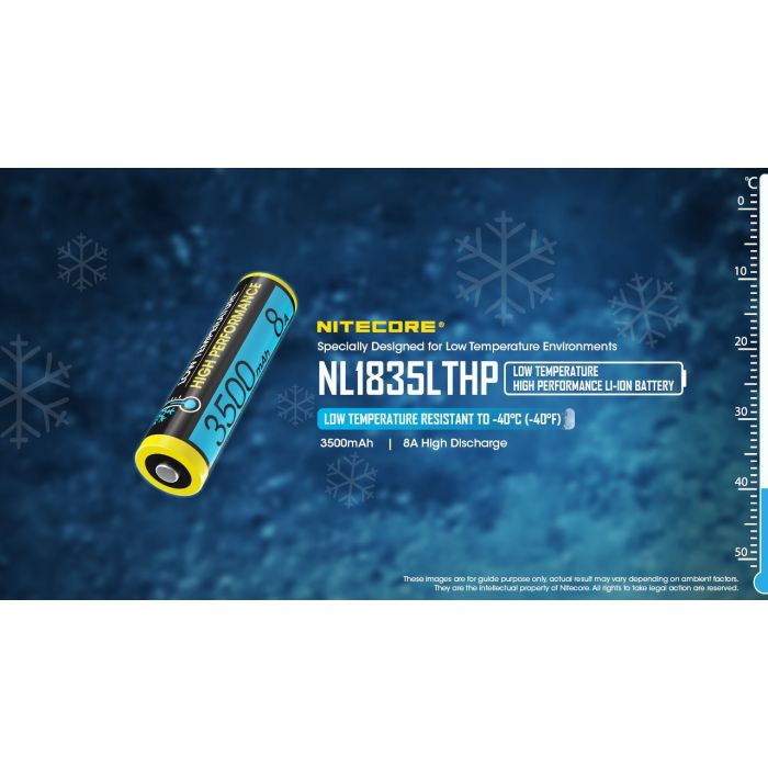 Nitecore | NL1835LTHP | Accu 18650 | 3.5 mAh - Trail.nl