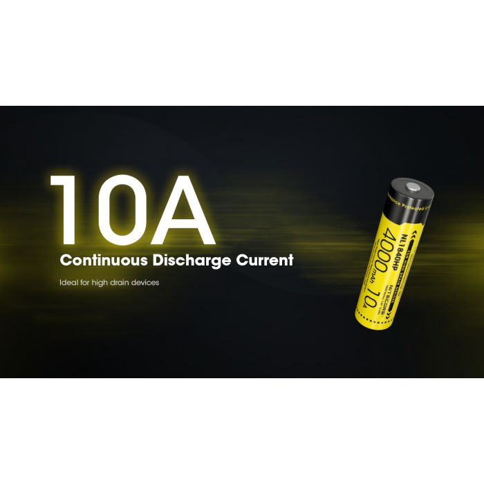 Nitecore | NL1840HP | Accu 18650 | 4.0 Ah - Trail.nl