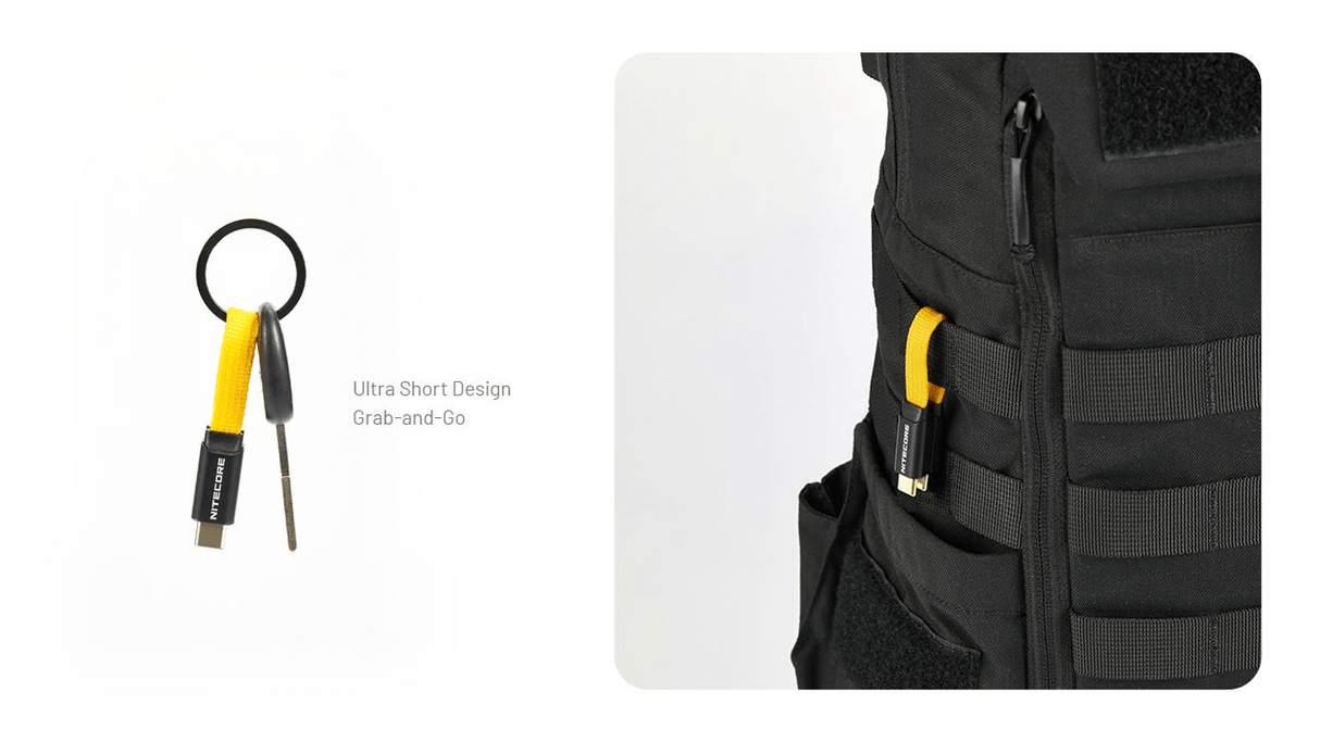 Nitecore | NLink10 Magnetic | USB - C Oplaadkabel - Trail.nl