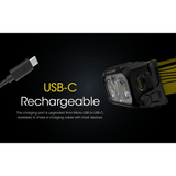 Nitecore | NU25 | Hoofdlamp Oplaadbaar | 400 Lumen | Trail.nl