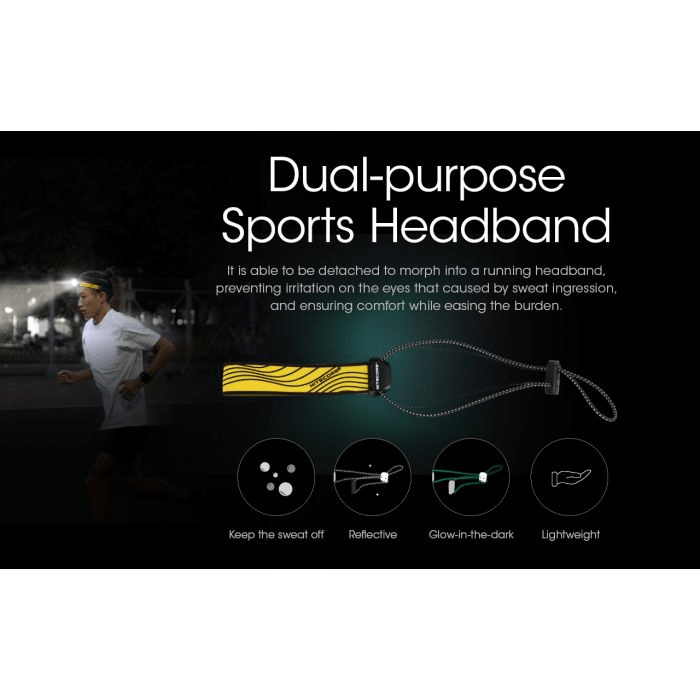 Nitecore | NU25 | Hoofdlamp Oplaadbaar | 400 Lumen | Trail.nl