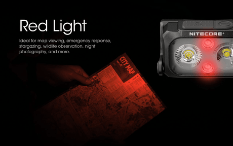 Nitecore | NU25 UL | Ultralight Hoofdlamp Oplaadbaar | 400 Lumen | Trail.nl
