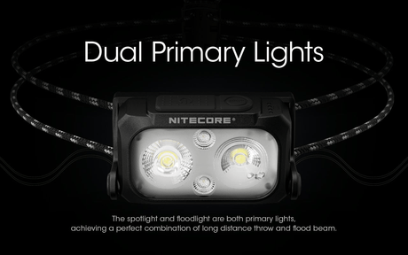 Nitecore | NU25 UL | Ultralight Hoofdlamp Oplaadbaar | 400 Lumen | Trail.nl