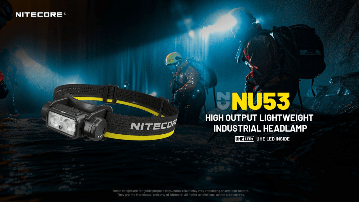 Nitecore | NU53 | Hoofdlamp Oplaadbaar | 1800 Lumen | Trail.nl