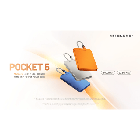 Nitecore | Pocket 5 | Powerbank | 5.000 | Trail.nl