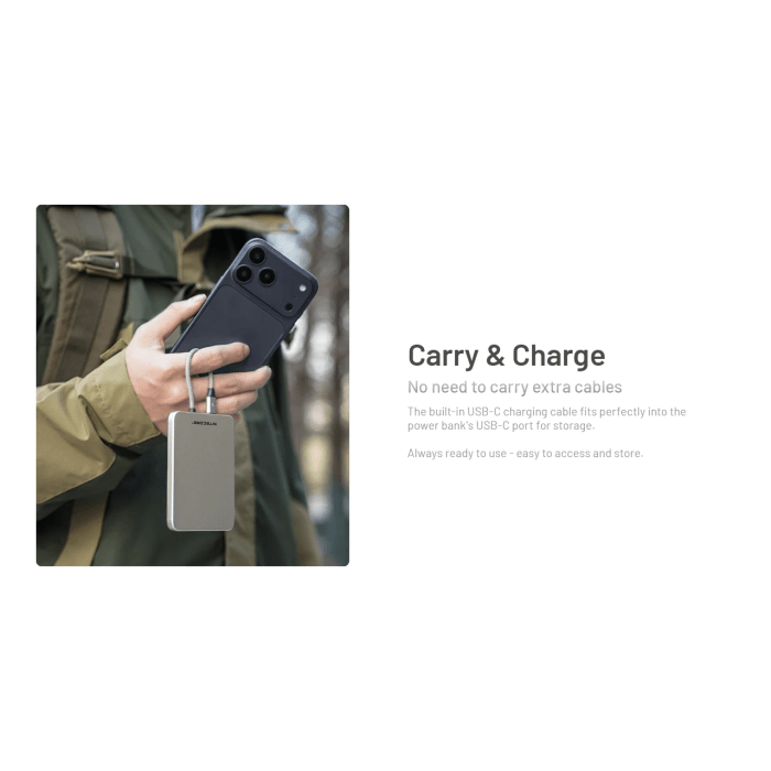 Nitecore | Pocket 5 | Powerbank | 5.000 | Trail.nl