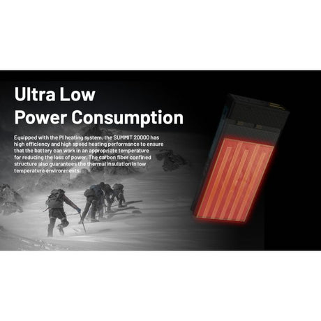 Nitecore | Summit 20000 | Low Temperature Powerbank | 20.000 | Trail.nl