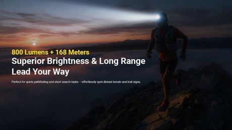 Nitecore | UT27 PRO | Hoofdlamp | 800 Lumen - Trail.nl