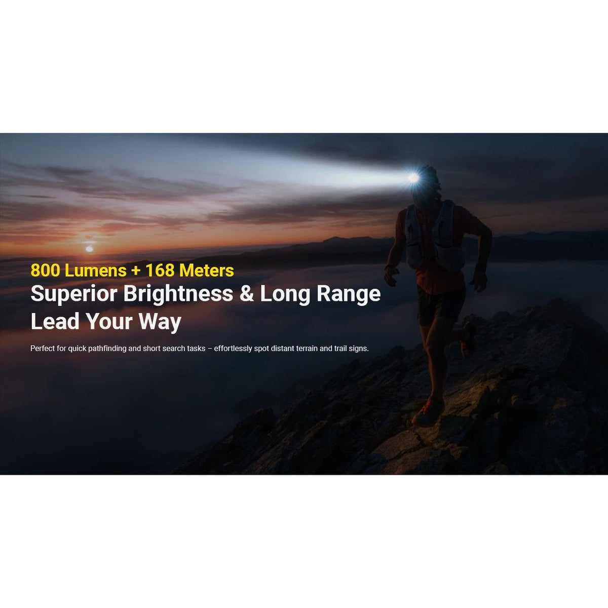 Nitecore | UT27 PRO | Hoofdlamp | 800 Lumen | Trail.nl