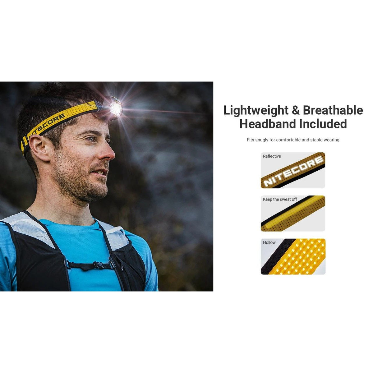Nitecore | UT27 PRO | Hoofdlamp | 800 Lumen | Trail.nl