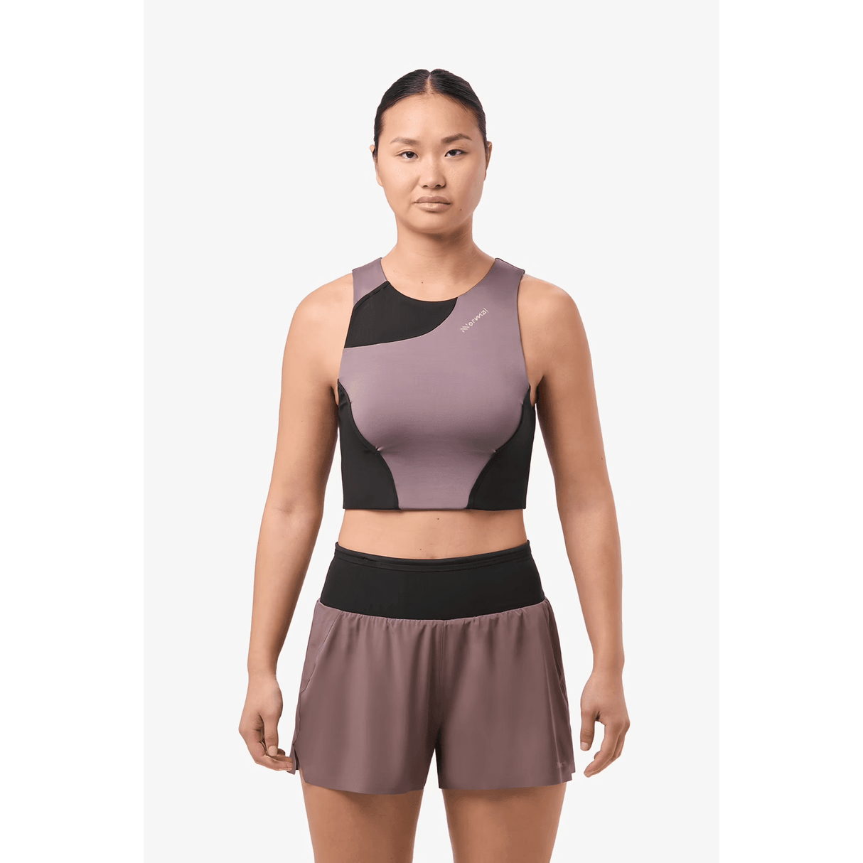 NNormal | Trail Cropped Top | Running Shirt met Pockets | Dames | Trail.nl
