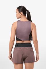 NNormal | Trail Cropped Top | Running Shirt met Pockets | Dames | Trail.nl