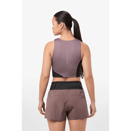 NNormal | Trail Cropped Top | Running Shirt met Pockets | Dames | Trail.nl