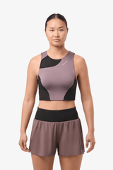 NNormal | Trail Cropped Top | Running Shirt met Pockets | Dames | Trail.nl