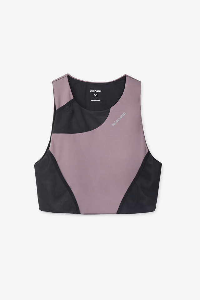 NNormal | Trail Cropped Top | Running Shirt met Pockets | Dames | Trail.nl