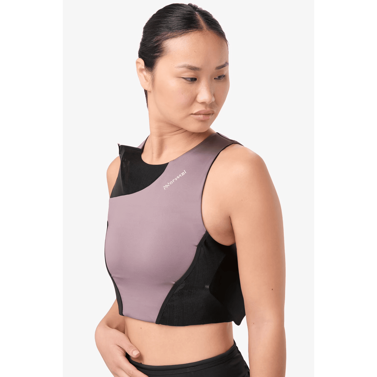 NNormal | Trail Cropped Top | Running Shirt met Pockets | Dames | Trail.nl