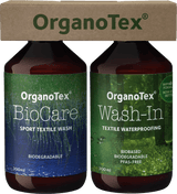 OrganoTex | Garment Care Kit | Waterafstotend Middel + Wasmiddel | Trail.nl