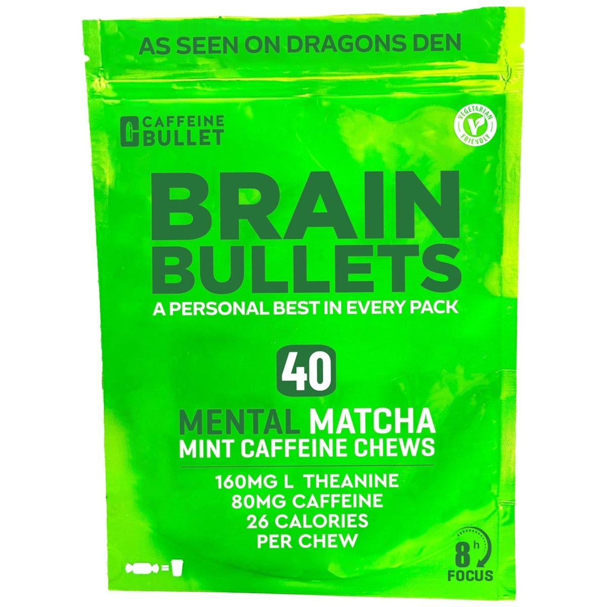 Bullets Eatable Performance Bullet | Energy Chews | 50 g koolhydraten