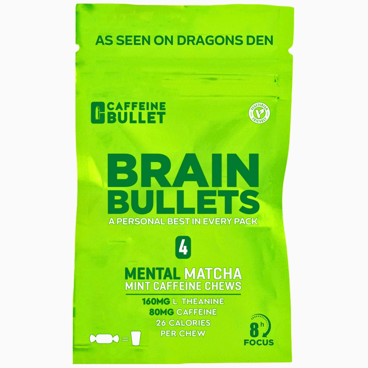 Bullets Eatable Performance Bullet | Energy Chews | 50 g koolhydraten