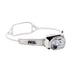 Petzl Swift RL in wit – lamp met hoofdband, schuin van voren