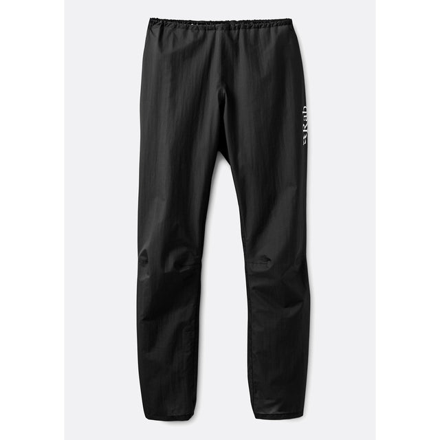 Rab Phantom Waterproof Pants in zwart – vooraanzicht