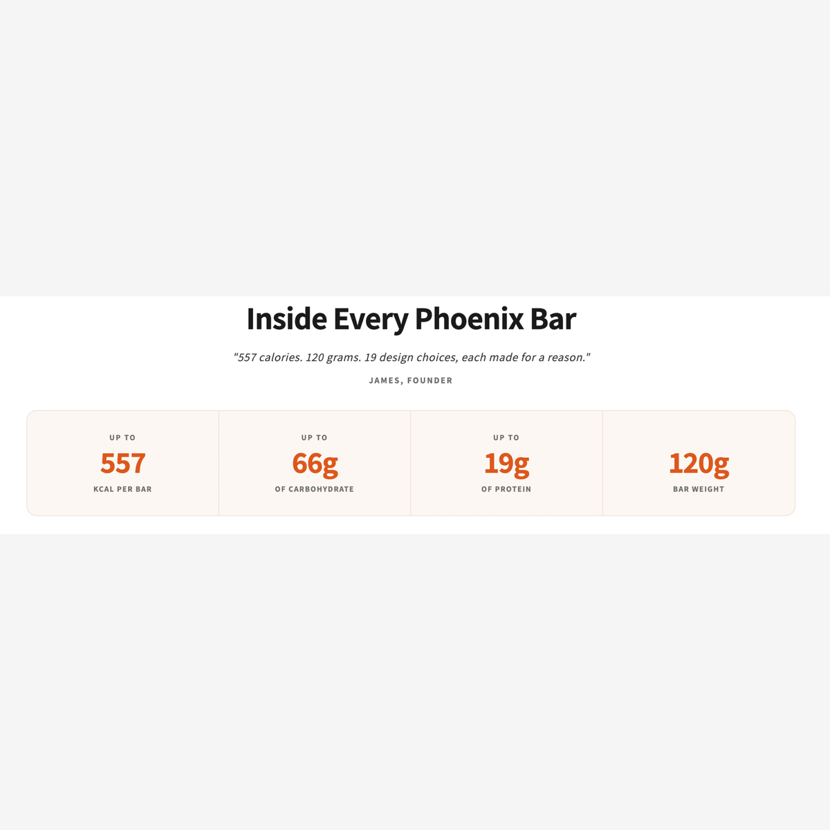 Phoenix Bar (66g Carbs) | Trail.nl