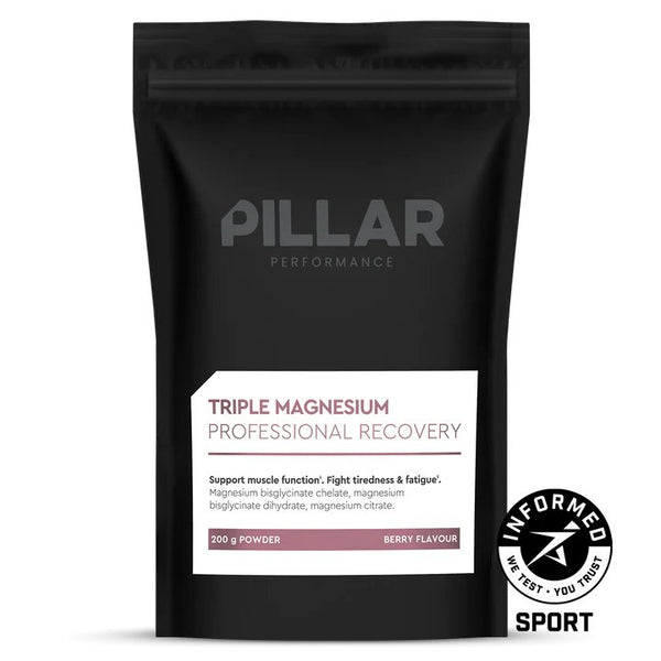 Pillar Triple Magnesium Pulver (248-250mg Magnesium)