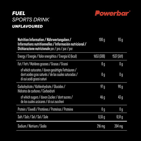 Powerbar | Fuel 90 | High Carb Sports Drink | Trail.nl