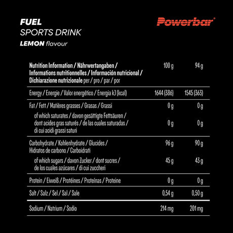 Powerbar | Fuel 90 | High Carb Sports Drink | Trail.nl