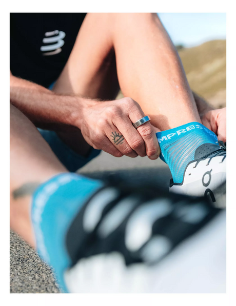 Compressport | Pro Racing Socks Run V4.0 Low | Hardloopsokken | Trail.nl