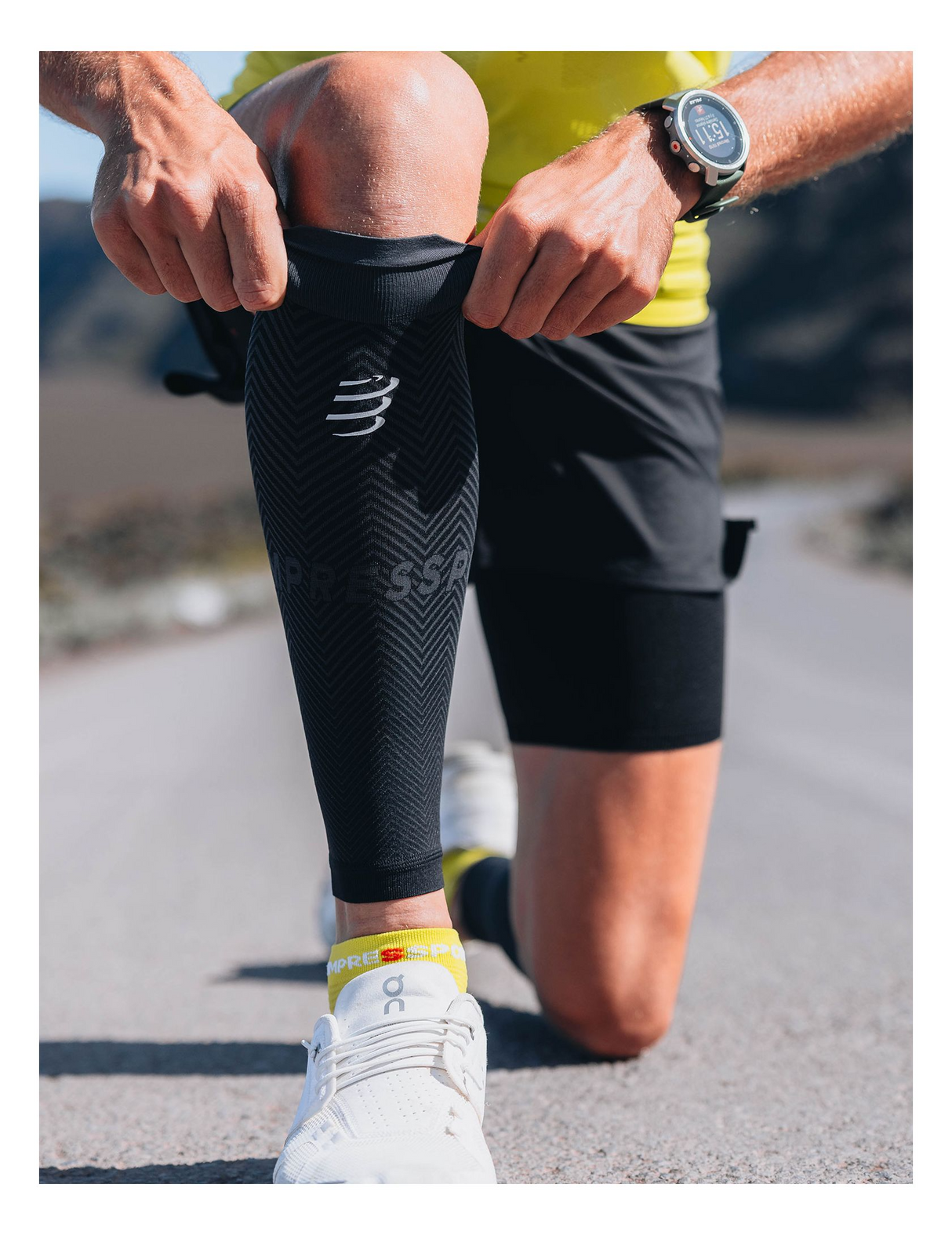 Compressport | R2 Oxygen | Calf Sleeves | Compressietubes | Trail.nl