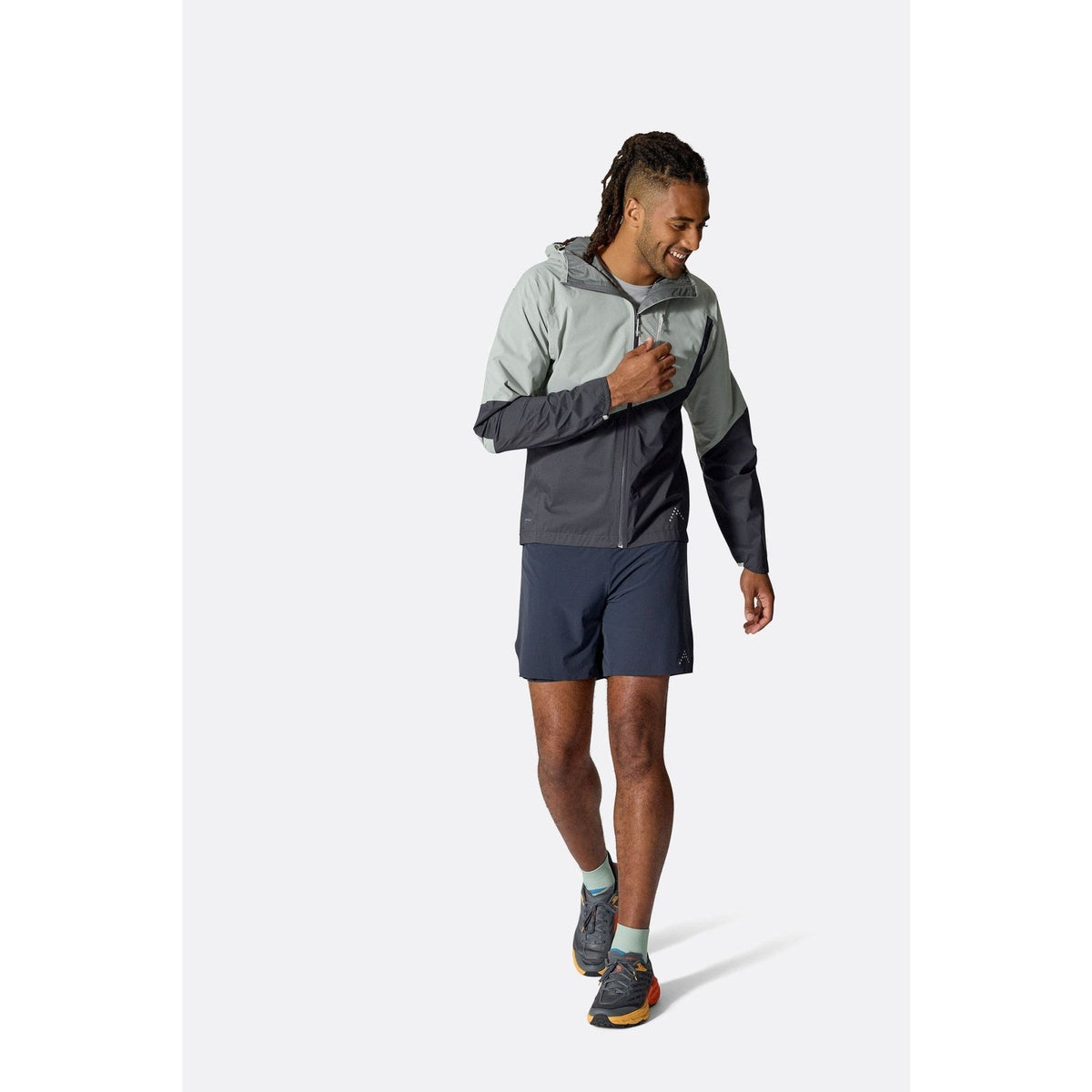 Rab Downpour Trail 2.5-Laags Light Waterproof Jacket Heren (20k) - Trail.nl