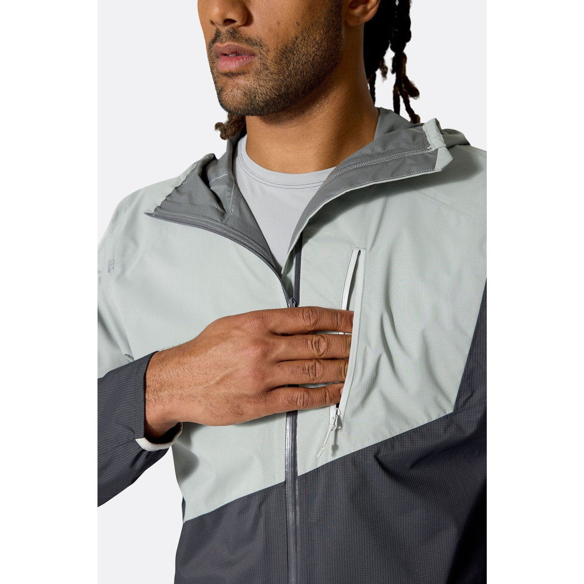 Rab Downpour Trail 2.5-Laags Light Waterproof Jacket Heren (20k) - Trail.nl