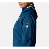 Rab Downpour Trail Light Waterproof 2.5-Laags Jacket Dames (20k) - Trail.nl