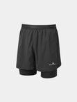 Ronhill | Tech 5" Twin Short | Heren | Trail.nl