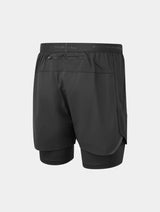 Ronhill | Tech 5" Twin Short | Heren | Trail.nl